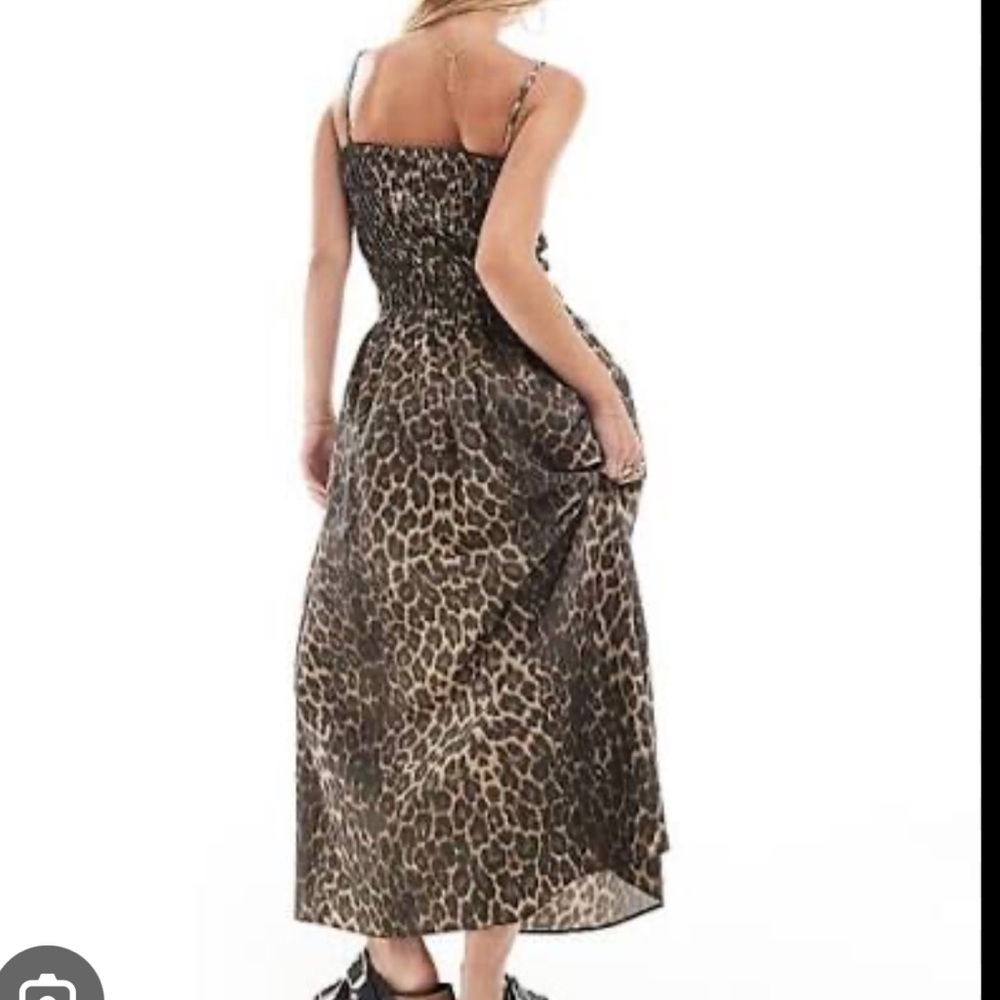 ASOS Leopard Maxi Dress